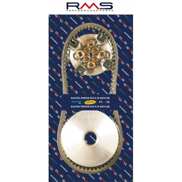 RMS ECO Variator couché longue 50cc pour Minarelli AC / LC 2 temps