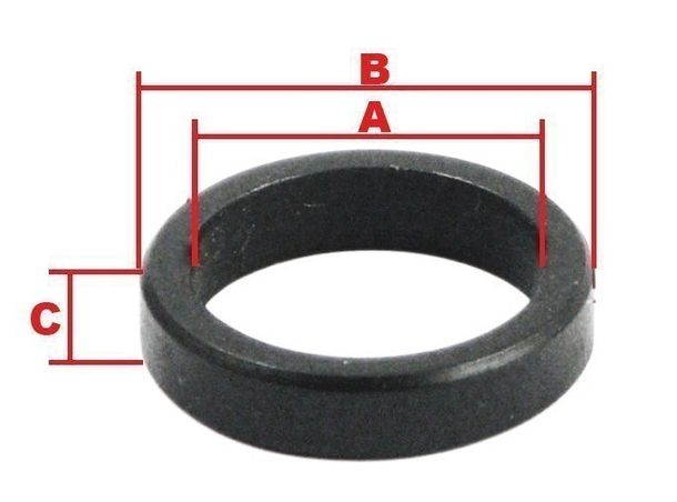 Drosselring Distanzring Varioring 22x27x4mm für Aprilia SR Funmaster 50 Raci – Bild 1