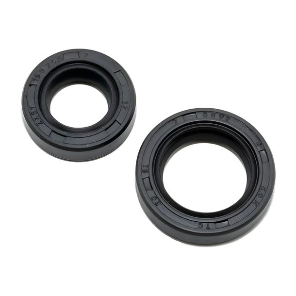 Wellendichtringsatz MXT Wellendichtringe Kurbelwelle Variomatikseite Lichtmaschinenseite, 2 Stück für Honda, BSV