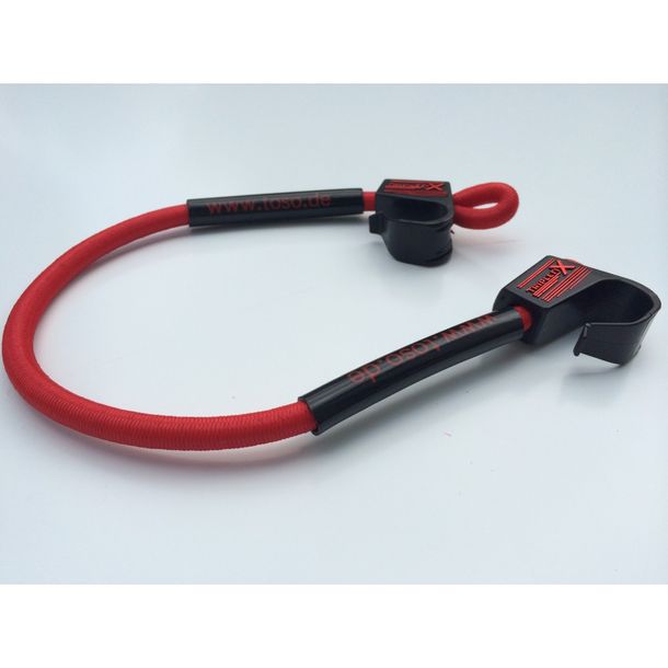 Correa de amarre Toso Triple Fix con protección de bordes, 45 cm, juego de 4