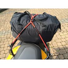 Spanngurt X-STRAP (Kreuz) Toso elastisch mit Kantenschutz - 75cm - 2er-Set