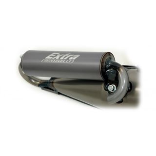 Giannelli Extra V2 Exhaust Muffler For Yamaha Aerox / MBK Nitro 50 2T – Horizontal Minarelli