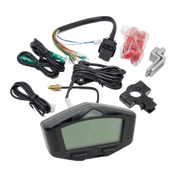Compteur Digital Koso DB-03 - Mini Cockpit de Course, Vitesse, RPM, avec ABE