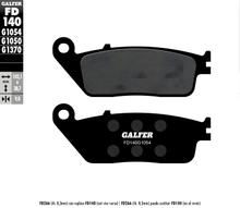 Plaquettes de frein Kit Galfer FD140G1054 & FD207G1054 Semi-métal avant & arrière