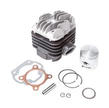 Cilinderkit MXT SPORT 70cc AC 12mm compleet met cilinderkop, zuiger en pakkingsset voor Minarelli liggend AC