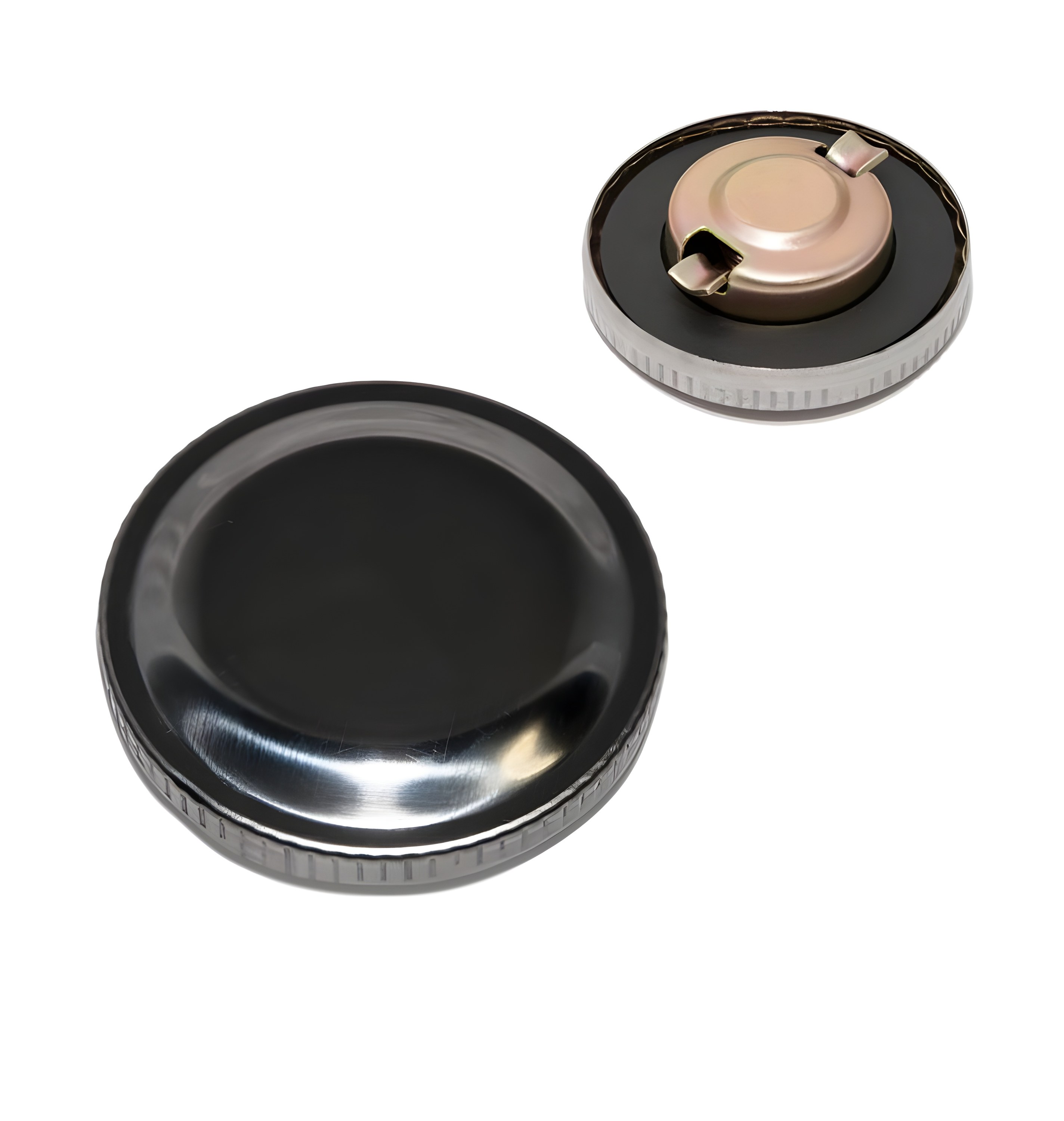 40mm Tankdeckel chrom passend für Kreidler Puch Hercules Moped Mokick Mofa