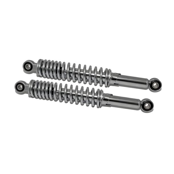 Stoßdämpfer / Federbeine 320mm chrom für Hercules Mofa Moped Mokick Modelle etc.