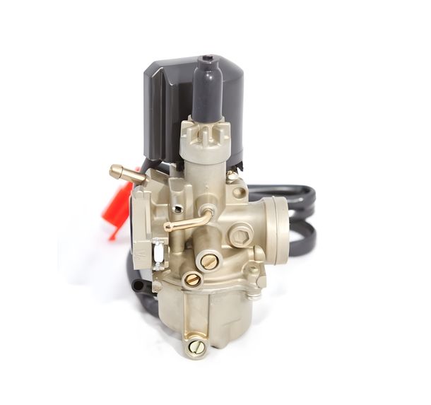 Vergaser Standard 12mm mit E-Choke, Dichtung für Peugeot Speedfight 1 2 AC LC – Bild 2