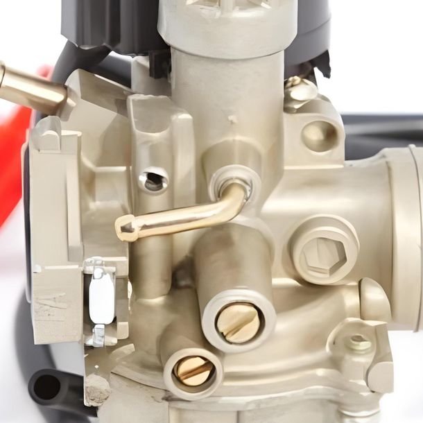 Vergaser Standard 12mm mit E-Choke, Dichtung für Peugeot Speedfight 1 2 AC LC – Bild 4