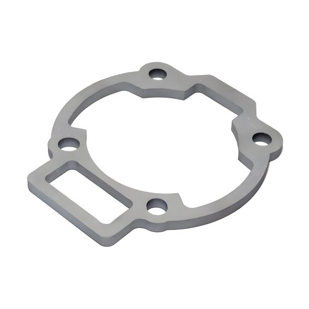 Spacer MXT Cilinder voet afstandsplaat Langslag 6mm voor Piaggio / Gilera 125-180ccm 2-Takt