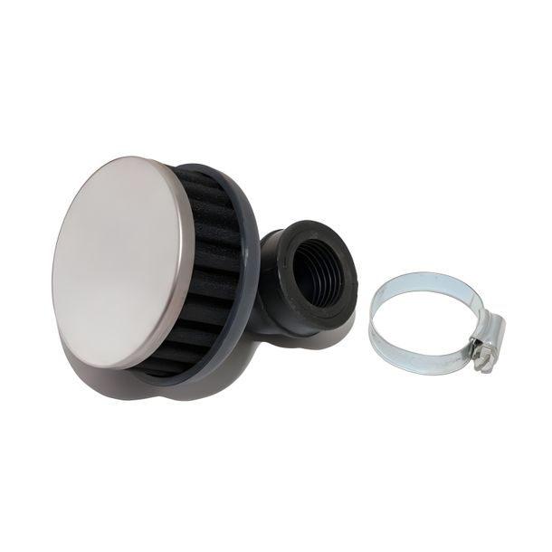 Sport air filter foam (black) Import, for 17.5mm carburetor, angled