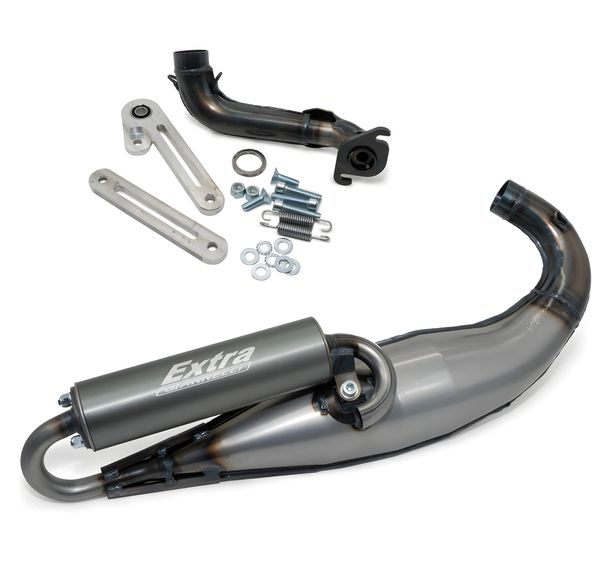 Échappement / échappement Giannelli supplémentaire V2 pour Peugeot vertical
