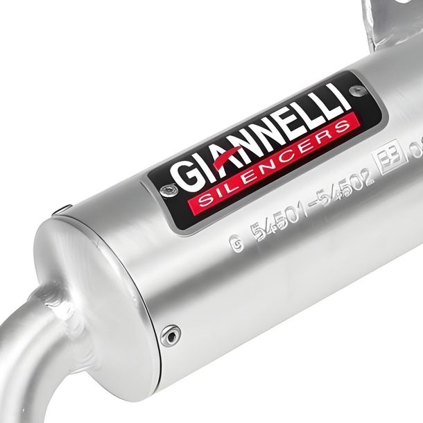 Sport Endtopf Aluminium Auspuff Giannelli für Enduro DT125R (4BL) 99-01 – Bild 2
