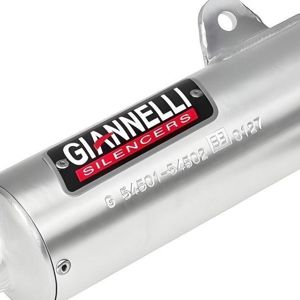 Sport Endtopf Aluminium Auspuff Giannelli für Enduro DT125R (4BL) 99-01 – Bild 3