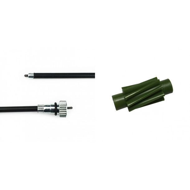 Kit de révision entraînement compteur MXT – Pignon compteur & câble de compteur pour Piaggio Hexagon EX 125/150ccm 10 pouces
