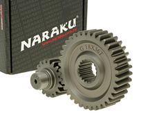 Trasmissione secondaria Naraku Racing 18/36 +35% per GY6 125/150cc 152/157QMI