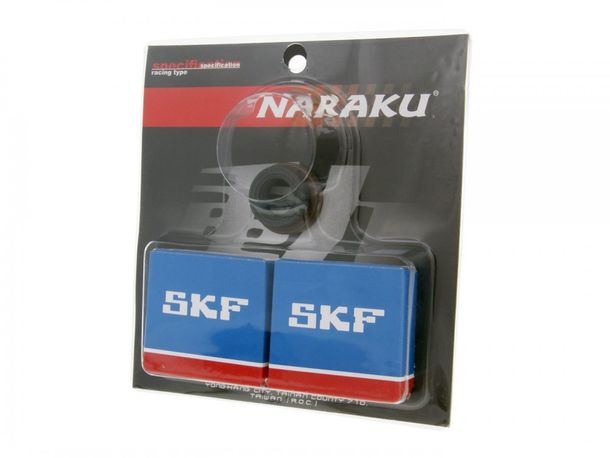 Palier de vilebrequin fixé Naraku cage métallique SKF pour Peugeot vertical Euro 1