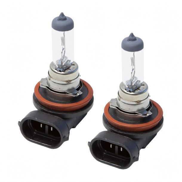 Glühlampe / Birne Set H8 White RMS 12V 35W mit Zulassung, 2 Stück