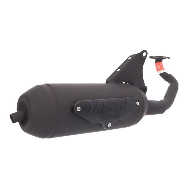 Auspuffanlage Yasuni Eco mit Zulassung für Kymco Super 8 Vitality Grand Dink 9 AC, SYM Jet Euro-X Red Devil YUP LC Agility RS Yager Like Sport-X 4 SR Shark Naked Top