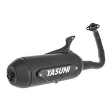 Auspuffanlage Yasuni Eco mit Zulassung für Piaggio Typhoon, Gilera Runner Aprilia SR R LC Street NRG Power AC SP Extreme Zip SSL 25 2 Sfera Restyling MC2 Stalker XR