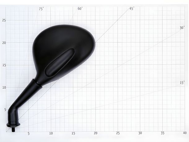 Miroir Vicma OEM noir droit - qualité M8 / 125