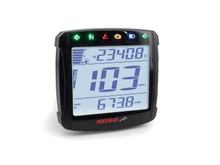 Tachometer XR-S 01 KOSO Digital universal Speed / ODO / TRIP / TIME / FUEL blau beleuchtet E-Prüfzeichen für Baja Retro RT, Baotian BT49QT-6A4 Benelli Bj. 01 - 2010