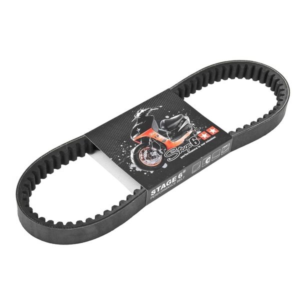 Keilriemen Stage6 MAXIDRIVE für Piaggio LEADER / QUASAR / LEM 125-150ccm 4T, L=814mm / B=22.5mm / H=10.2mm / W=30°