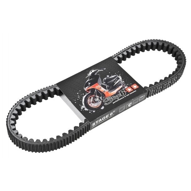 Correa V Stage6 MAXIDRIVE, Piaggio LEADER/QUASAR 180-200cc 4T, L=826mm/W = 22mm/H 13mm/W = 26°