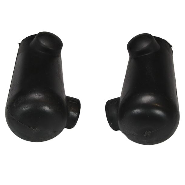 Bottes en caoutchouc pour tenir Vespa 50 Special, etc. - Ø 20 mm, noir