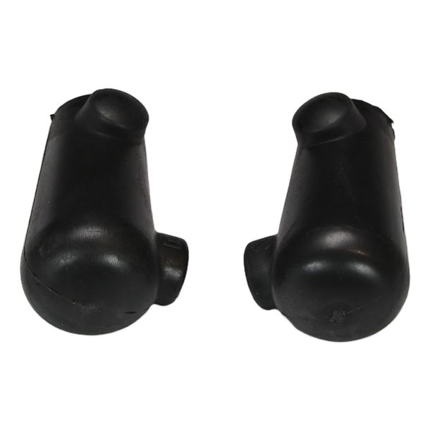 Bottes en caoutchouc pour tenir Vespa 50 Special, etc. - Ø 20 mm, noir