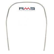 Monoschlitzrohr / Kantenschutz Beinschild RMS - Aluminium - für Vespa 50-125 Smallframe