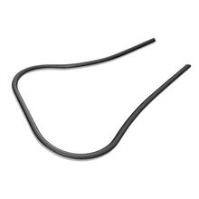 Monoschlitzrohr / Kantenschutz Beinschild RMS - schwarz - für Vespa PK XL 50-125
