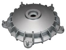Bremstrommel hinten RMS, silber für Vespa PX Sprint etc. - 10" Felgen offen, Ø innen 150mm, Wellendichtringsitz 30mm