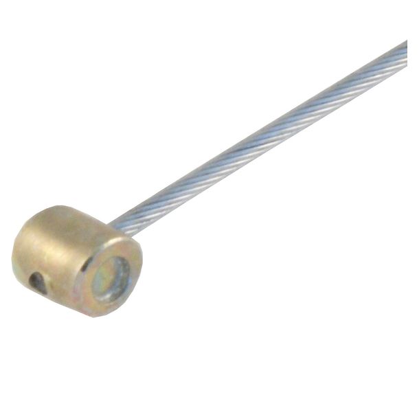 Gaskabel/gaskabel met loopnippel om aan een gasrolstuur te hangen - 1,2 x 2000 mm voor alle Vespa-modellen