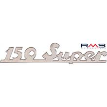 Emblema «150 Super» para Vespa 150 Super VBC1T - 4 pines distancia entre orificios 98mm