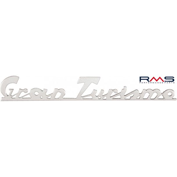 Emblema «Gran Turismo» per Vespa 125 Granturismo VNL2T - 4 Pin 170x30mm