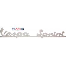 Insignia " Vespa Sprint " para Vespa Sprint 150 VLB1T 4 pines 170 x 25 mm distancia entre orificios 160 mm