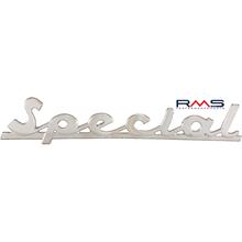 Emblem / Schriftzug " Special " für Vespa V 50 Special V5A etc. - 4 Pins 132x27mm