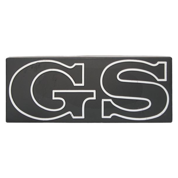 Emblem / lettering 'GS' for Vespa T5