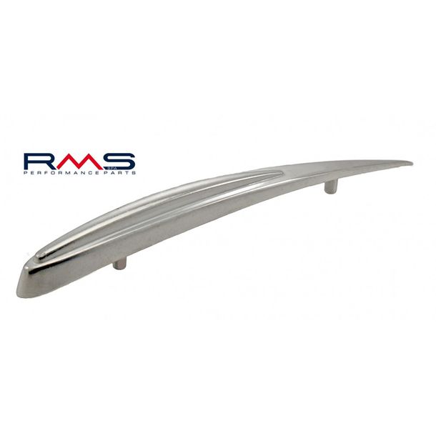 Fin mamelon / garde-boue - aluminium mat - pour Vespa Primavera ET3 V50 90125 etc. Distance entre les trous 85mm