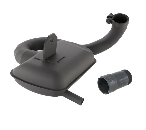 Échappement Route Sip pour Vespa 160 GS / 180 SS / 180 Rallye - acier, noir