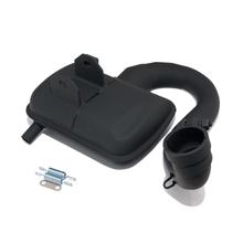 wydechowy Sport Sip drogowe 2,0 za Vespa PX 200 - stal, czarny