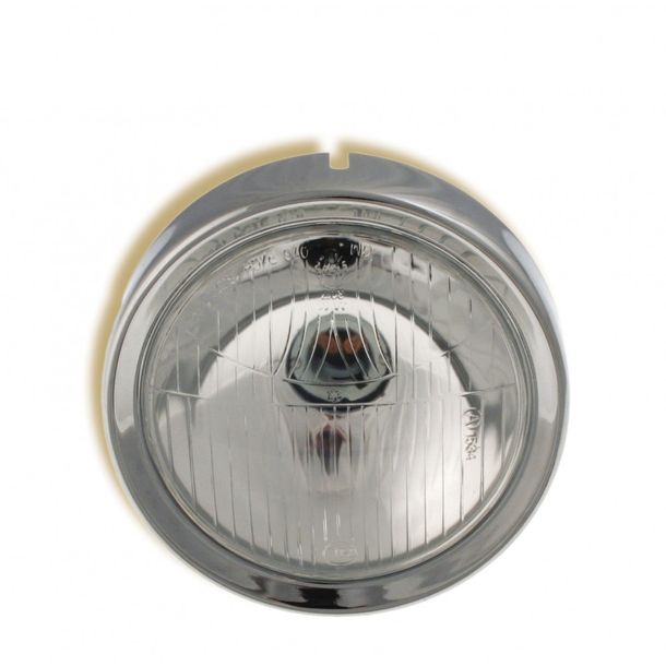 Koplamp + Lampenring Siem voor Vespa 150 -180 / Sprint / Veloce / Rally