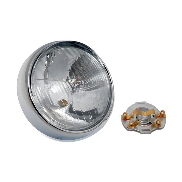 Phare + Bague de lampe Siem pour Vespa 150 GS