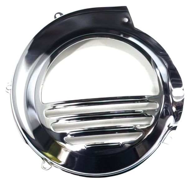 Lüfterrad Abdeckung chrom RMS für Vespa 125 – 200 PX / PE - Ohne E-Start