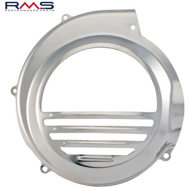 Fan cover chrome RMS for Vespa 125-200 PX / PE - Without electric start