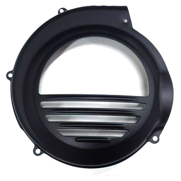 Lüfterrad Abdeckung schwarz RMS für Vespa 125 – 200 PX / PE - ohne E-Start
