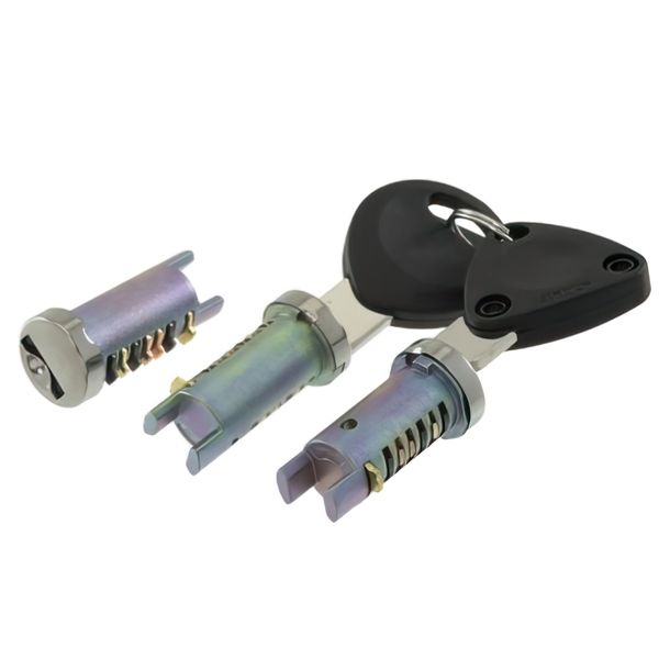 REGL.VERROU compartiment allumage / banc / bagages cylindre de serrure RMS pour Vespa 50-200 PK / XL / Plurimatic / Rush / N / PX / cosa / PXE / Arcobaleno