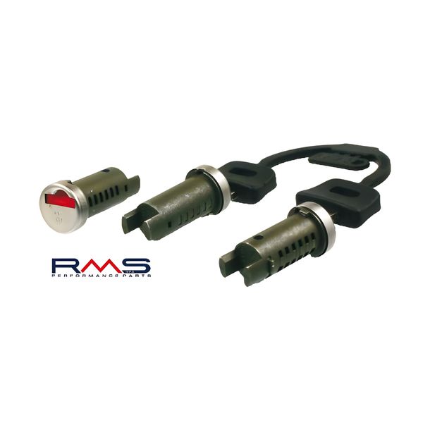 Lock Set blocchetto di accensione cilindro / banco / bagagliaio ZADI per Vespa 50-200 PK / XL / Plurimatic / Rush / N / PX / Cosa / PXE / Arcobaleno