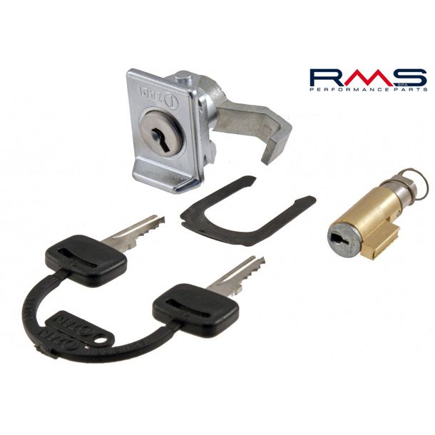 Lock set steering lock luggage compartment ZADI for Vespa 125-200 PX / GL / Super / Sprint